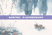 魔术师约翰逊，名人堂中的篮球魔法传奇