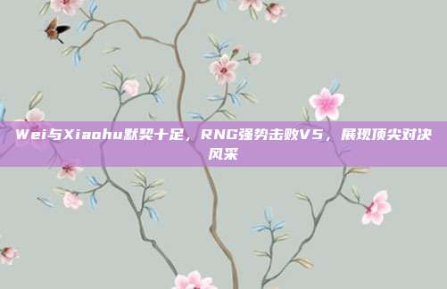 Wei与Xiaohu默契十足，RNG强势击败V5，展现顶尖对决风采  第1张