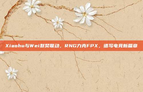 Xiaohu与Wei默契联动，RNG力克FPX，谱写电竞新篇章  第1张